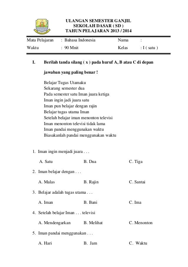 Menguasai Materi Bahasa Indonesia Kelas 10 Bab 3 Kumpulan Soal Latihan Menguasai Materi Bahasa Indonesia Kelas 10 Bab 3 Kumpulan Soal Latihan