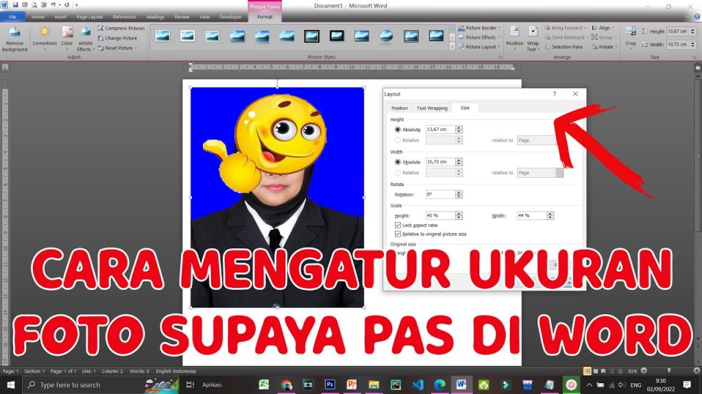 3 Cara Mengubah Foto Ukuran 5×5 di Word Tanpa Aplikasi Tambahan yang Jarang Diketahui