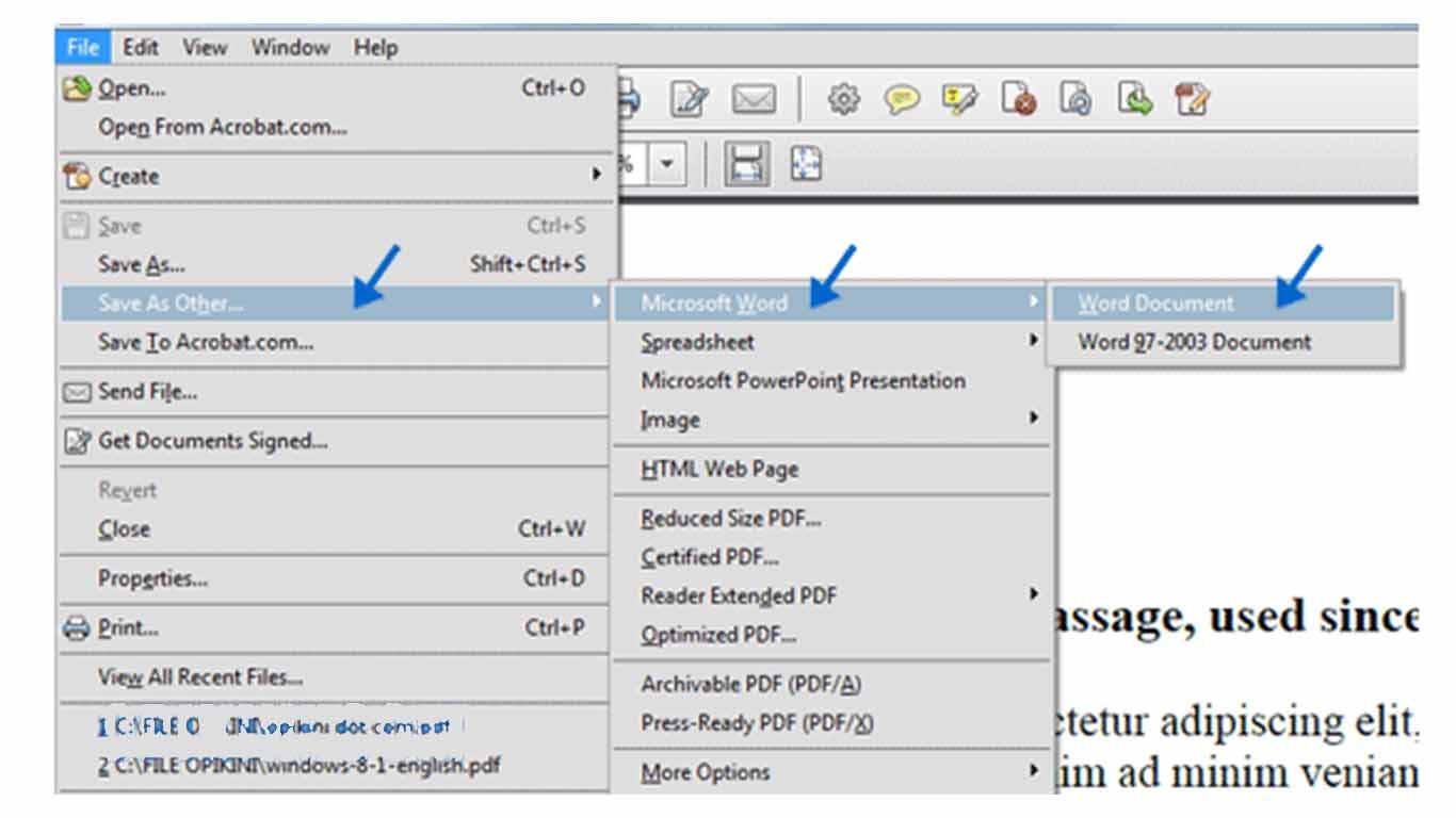 Cara Mudah Mengubah Pdf Ke Word Dengan Foxit Reader JBICTU Cara Mudah Mengubah Pdf Ke Word Dengan Foxit Reader JBICTU
