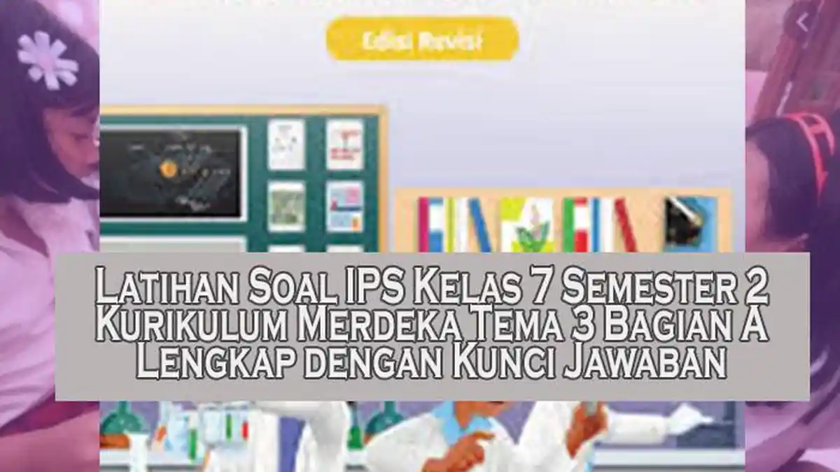 Kumpulan Soal IPS Kelas 7 Semester 2 Kurikulum Merdeka Tema 3 Bagian A