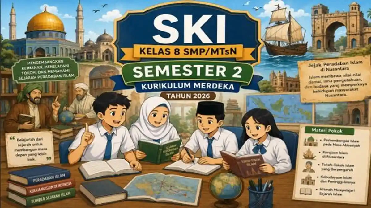 Soal PAT SAT ASAT SKI Kelas 8 SMP MTsN Semester 2 Kurikulum Merdeka