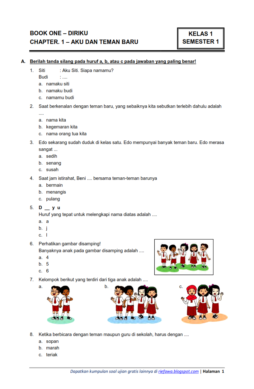contoh soal tematik kelas 3 tema 2 subtema 1 contoh soal tematik kelas 3 tema 2 subtema 1