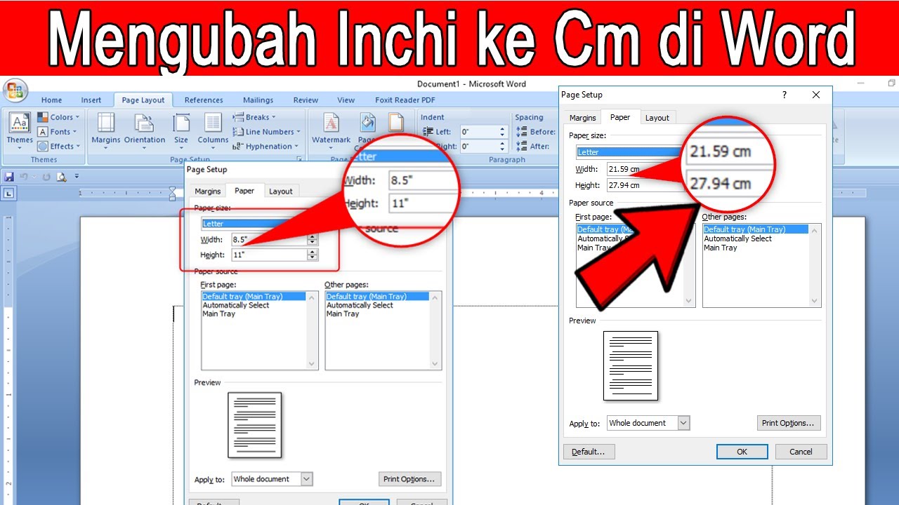 Cara Mengubah Inc ke Cm di Word Ternyata Semudah Ini, 3 Langkah Langsung Beres