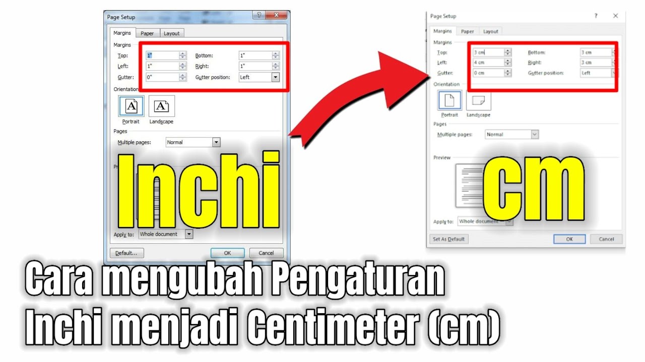 Cara Mengubah Inchi Menjadi Cm dalam Word Sekaligus Menghilangkan Garis Merah, Ternyata Semudah Ini