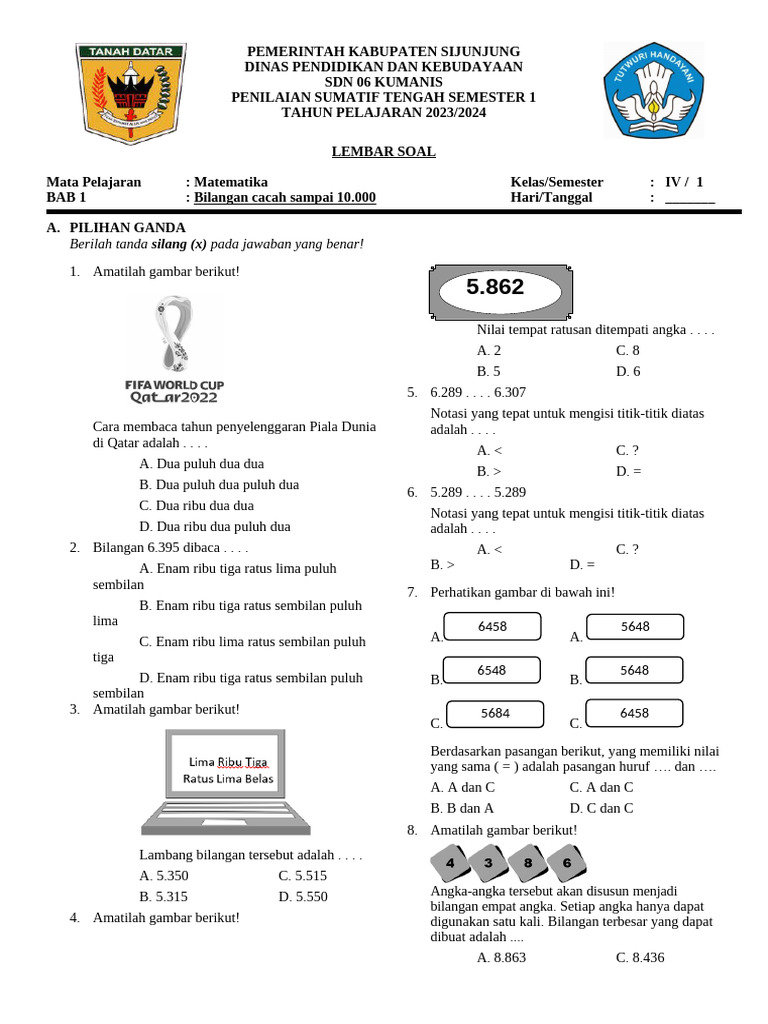 Rahasia 5 Contoh Soal PTS Matematika Kelas 4 Semester 1 Tematik Persegi vs Persegi Panjang Rahasia 5 Contoh Soal PTS Matematika Kelas 4 Semester 1 Tematik Persegi vs Persegi Panjang