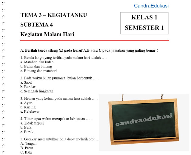 Rahasia Cepat Paham Soal Tema 3 Subtema 4 Pembelajaran 2 Kelas 1 yang Wajib Tahu Rahasia Cepat Paham Soal Tema 3 Subtema 4 Pembelajaran 2 Kelas 1 yang Wajib Tahu