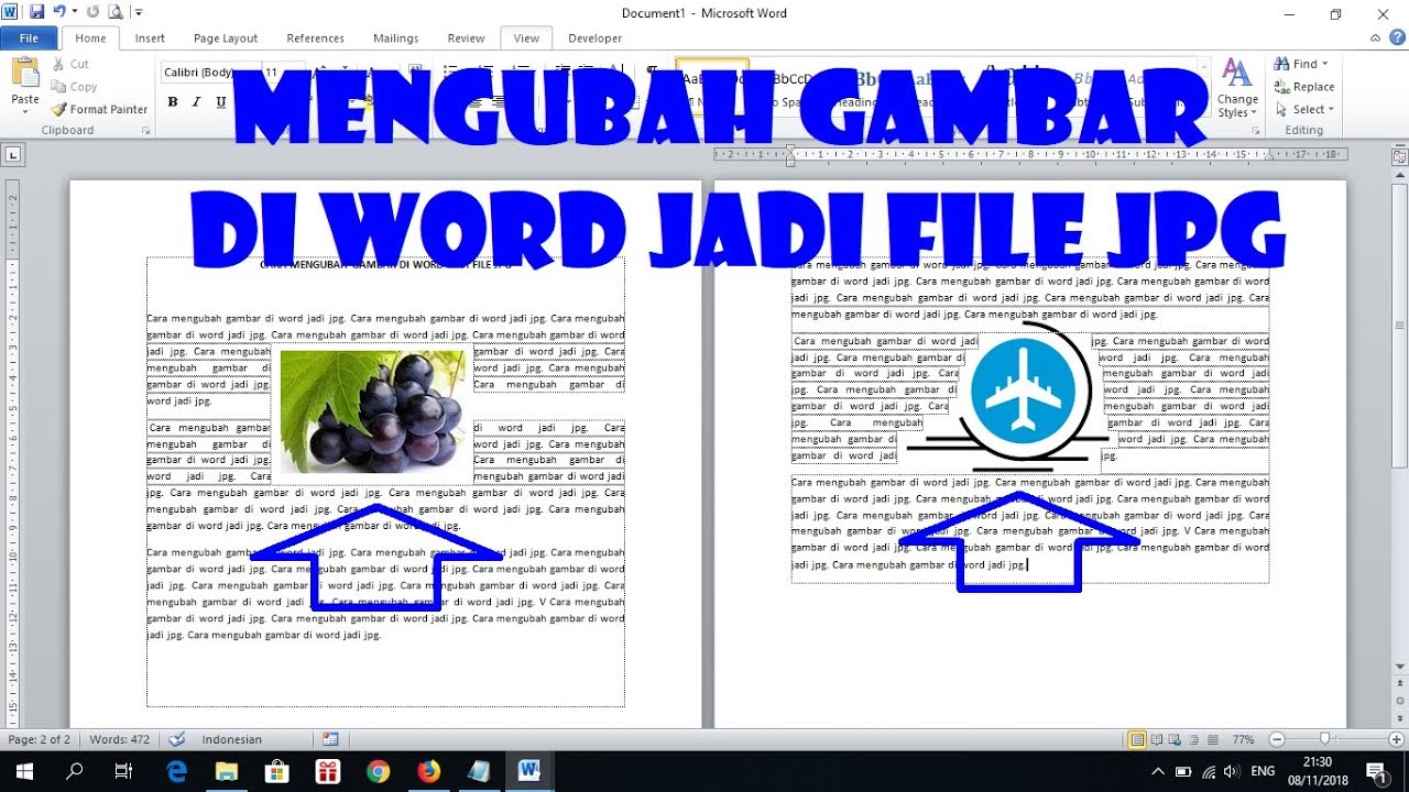 Mengubah File Word Menjadi Gambar JPEG Panduan Lengkap untuk Berbagai