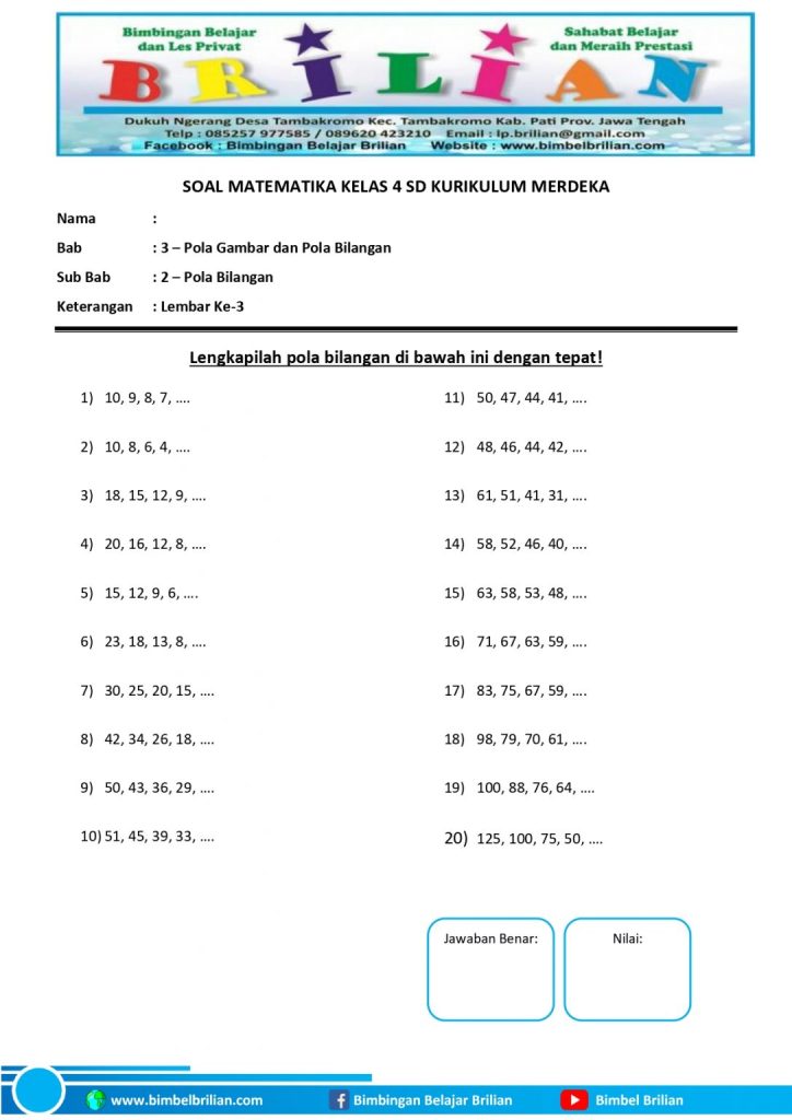 Wajib Tahu 15 Contoh Soal dan Jawaban Tematik Kelas 4 SD Semester 2 Sebelum Ujian Wajib Tahu 15 Contoh Soal dan Jawaban Tematik Kelas 4 SD Semester 2 Sebelum Ujian